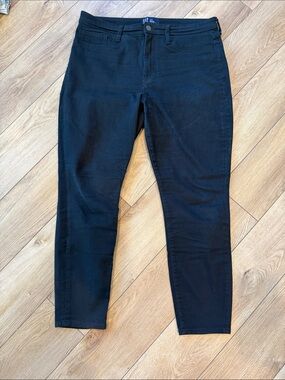GAP Women's High Rise Favorite Jegging in Black - size 12